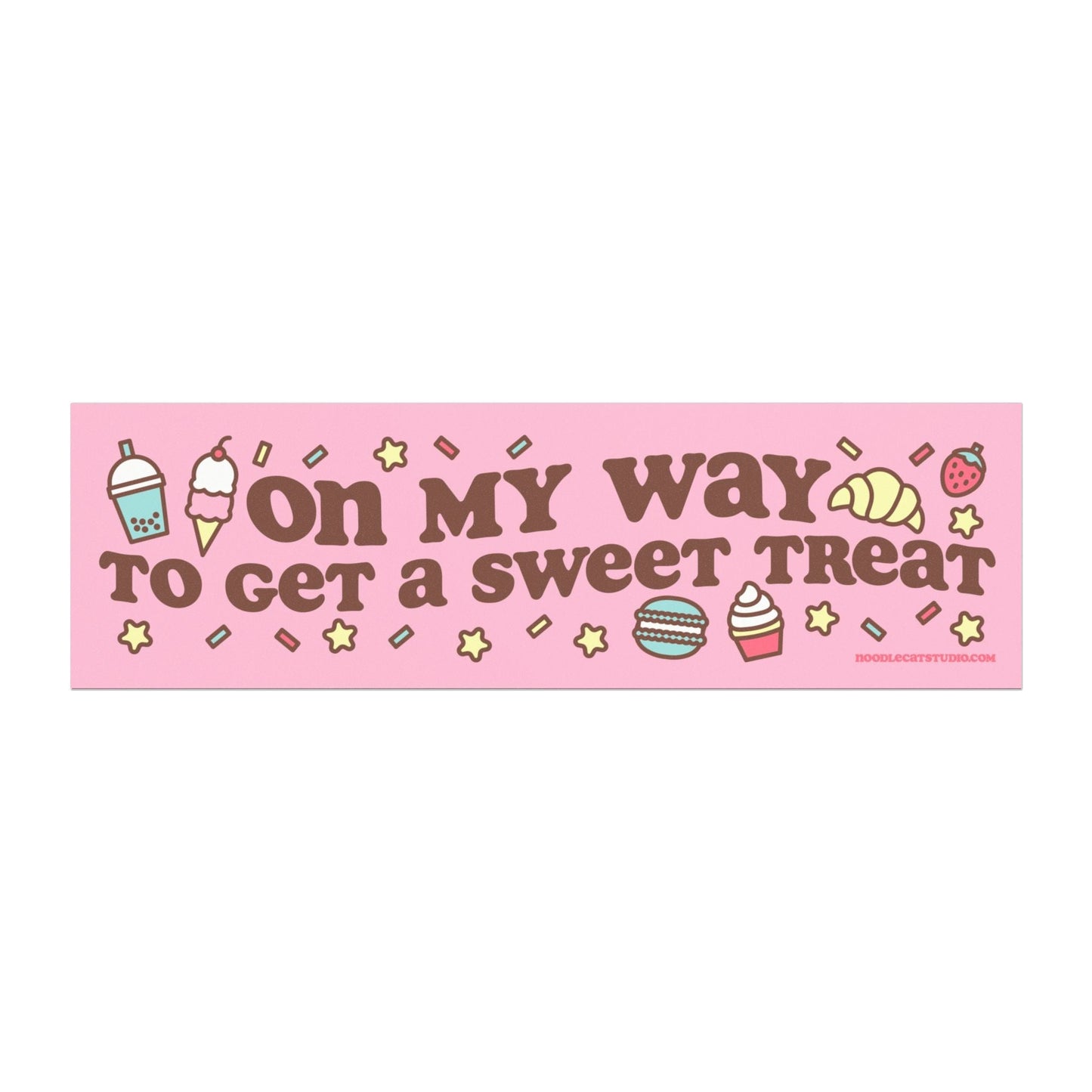 Sweet Treat Car Magnet 10" x 3"