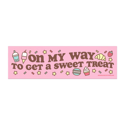 Sweet Treat Car Magnet 10" x 3"