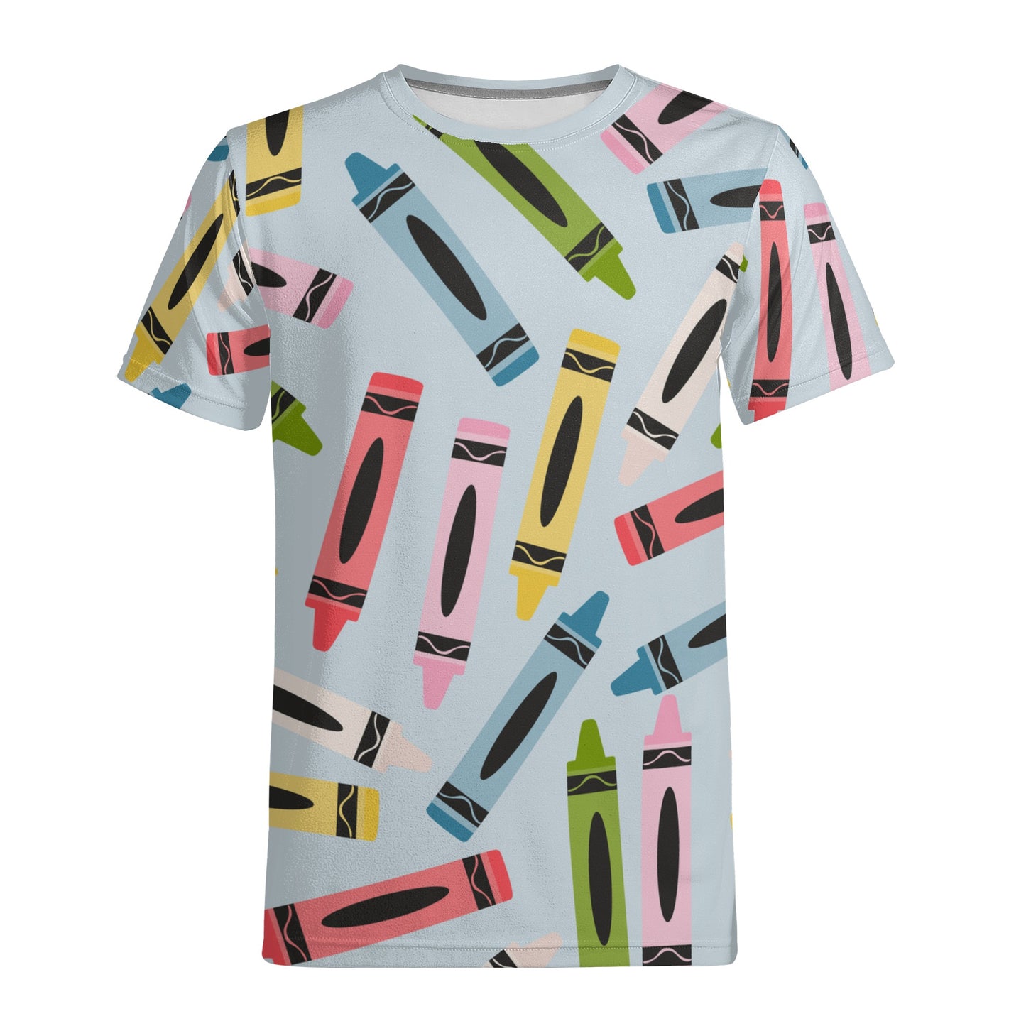 Cute Crayons Graphic Tee