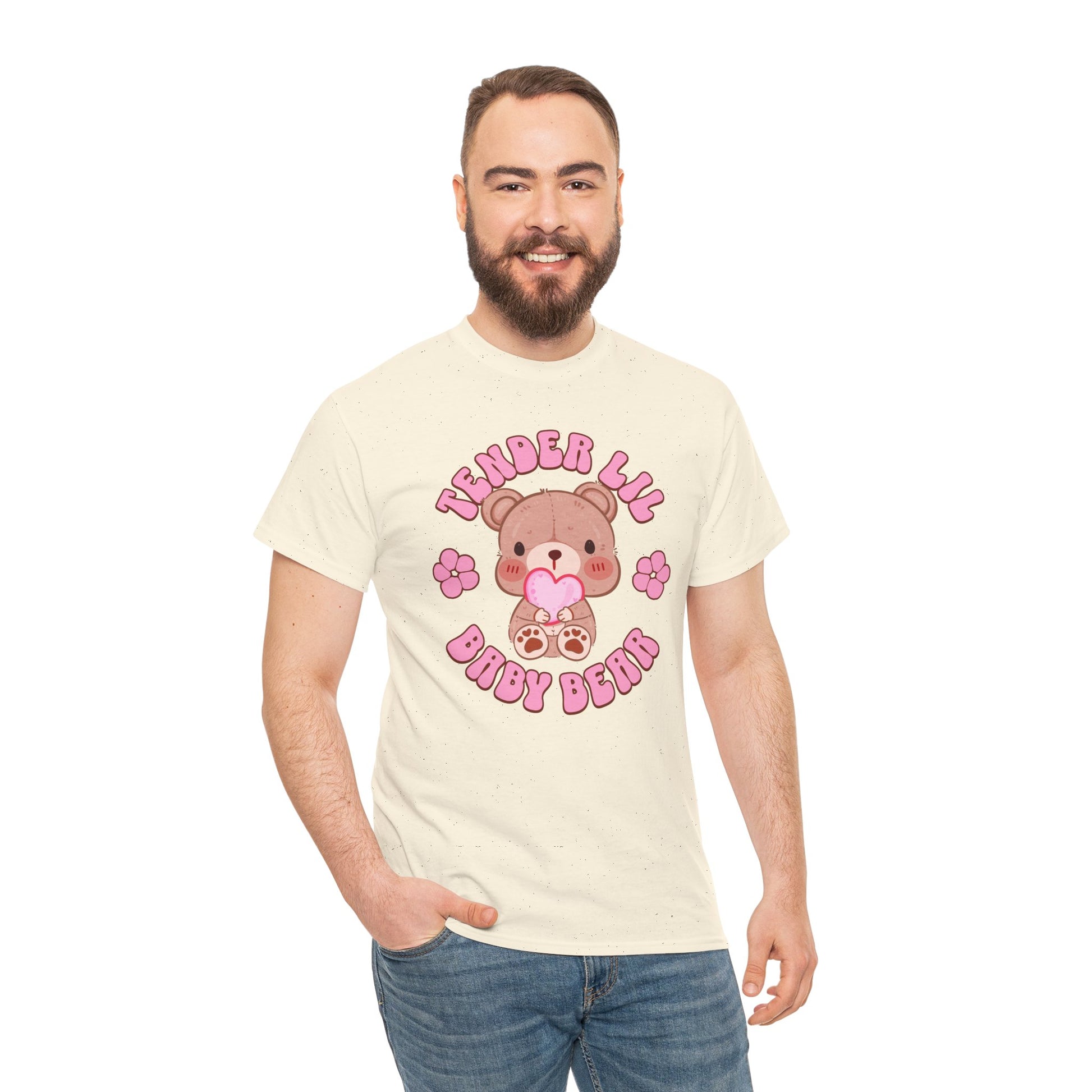 Tender Lil Baby Bear Play Tee - Puppy's Aesthetics