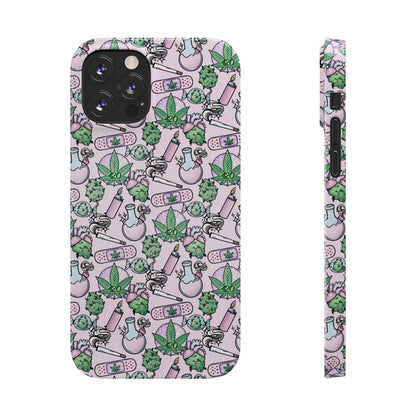 Cute Cannabis iPhone Slim Case