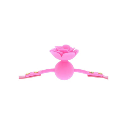 Malibu Rose Silicone Ball Gag - Puppy's Aesthetics