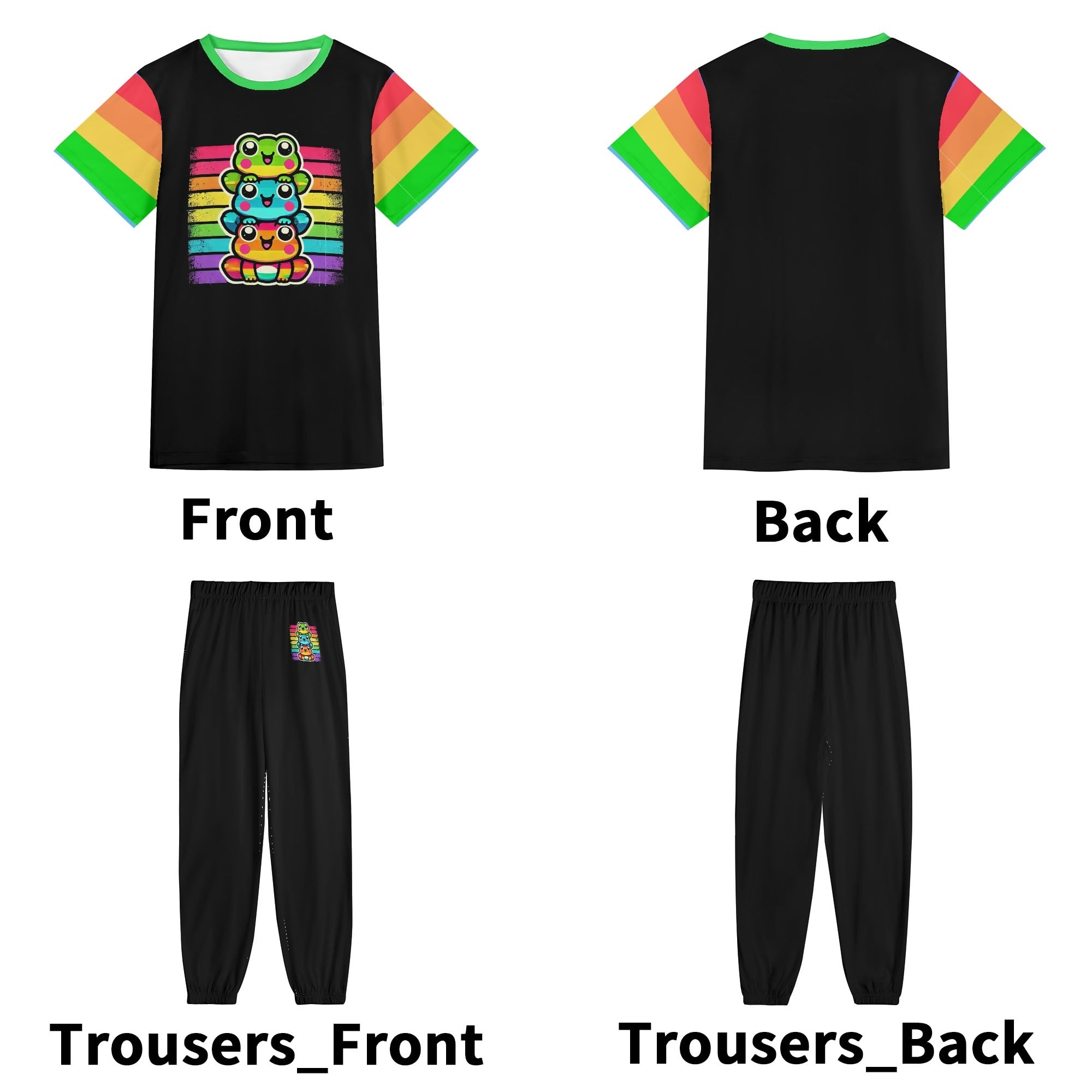 Pride Kawaii Frog Unisex Playset - Puppy's Aesthetics