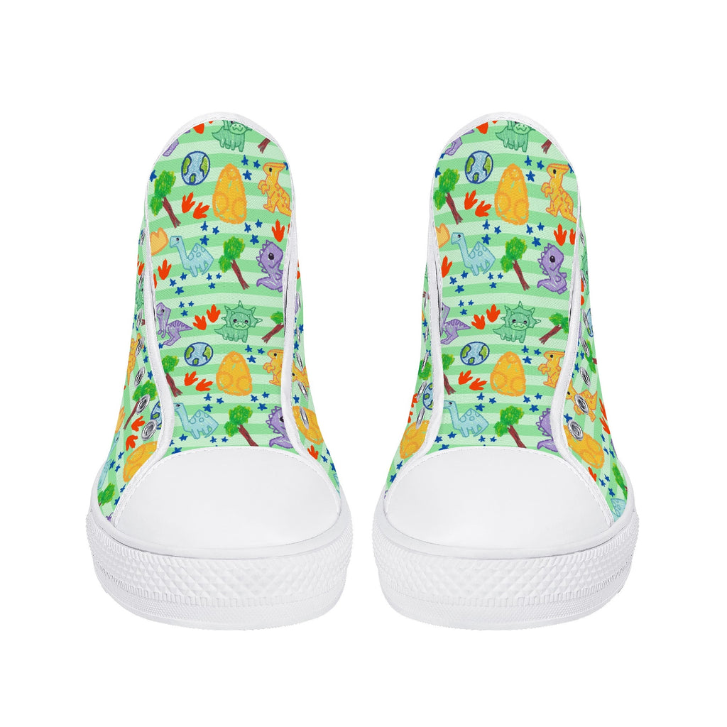 Dino Doodles Unisex High Tops