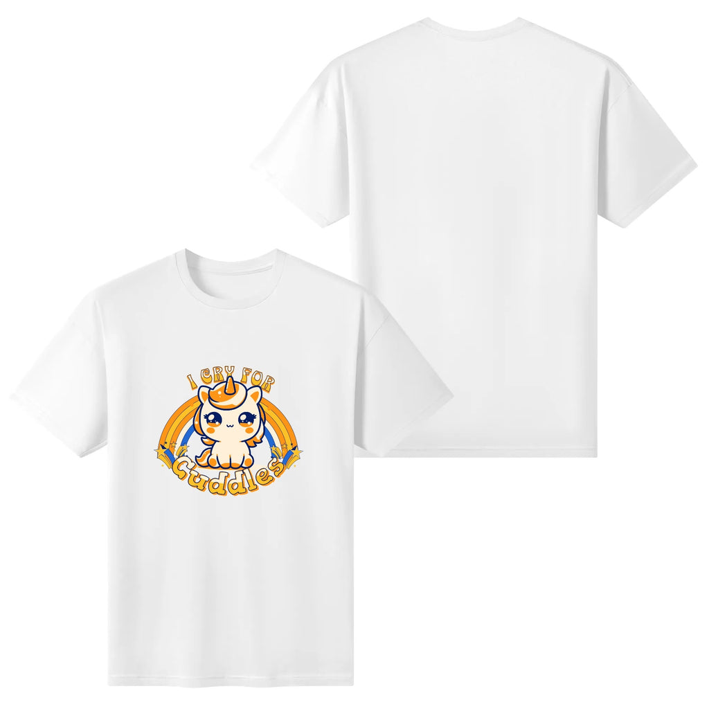 I Cry For Cuddles Cotton Tee (Colors)