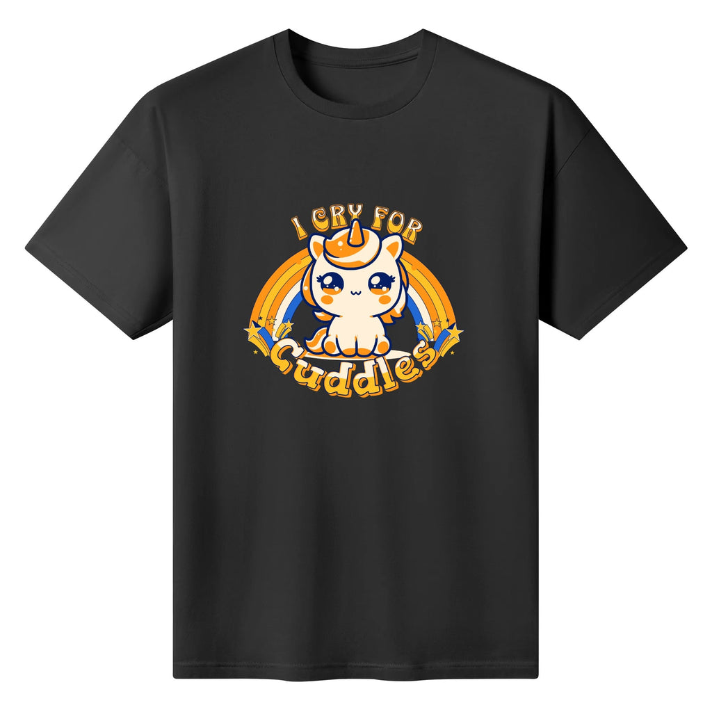 I Cry For Cuddles Cotton Tee (Colors)