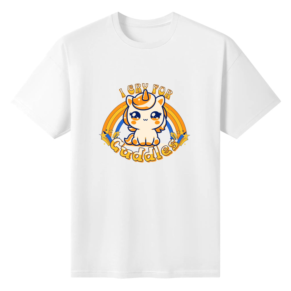 I Cry For Cuddles Cotton Tee (Colors)
