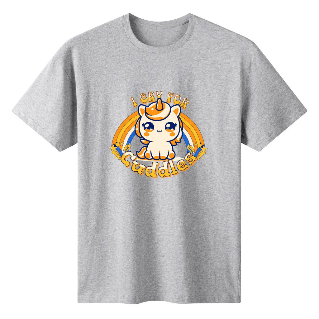 I Cry For Cuddles Cotton Tee (Colors)