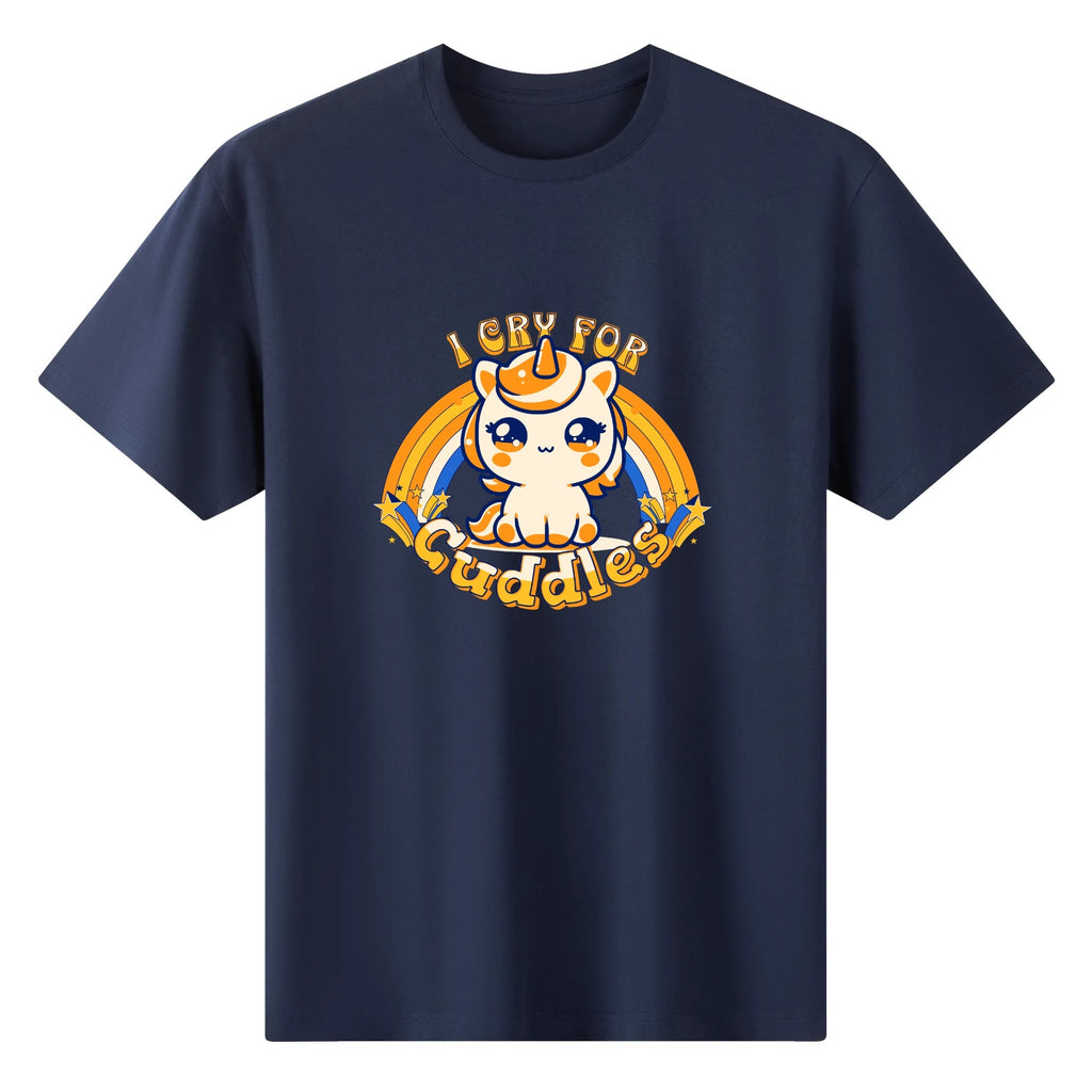 I Cry For Cuddles Cotton Tee (Colors)