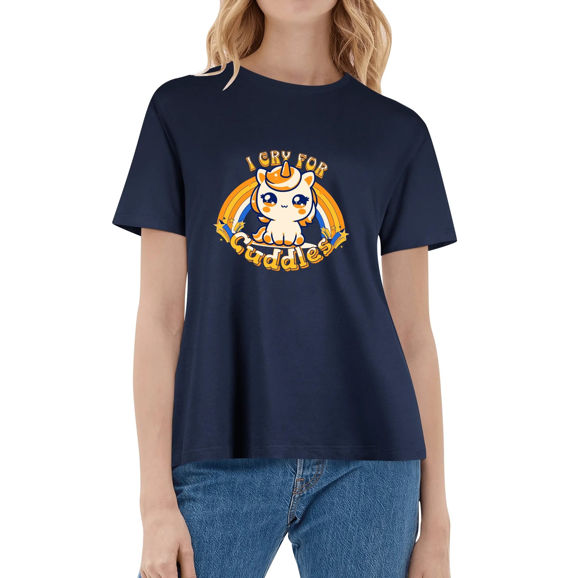 I Cry For Cuddles Cotton Tee (Colors)