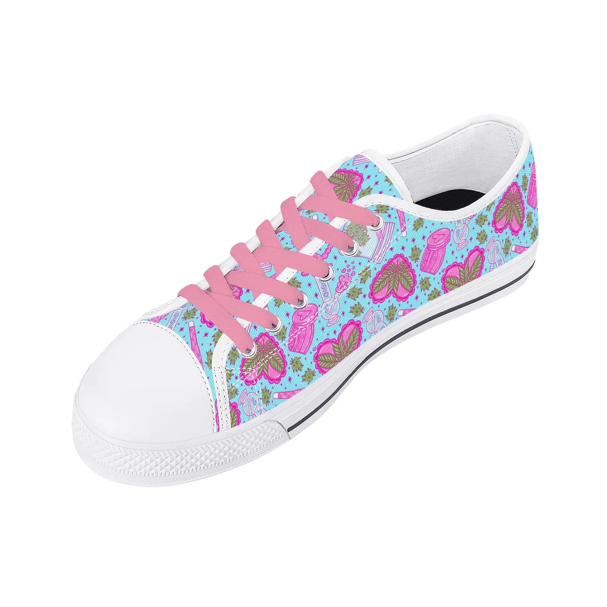 Puff Puff Play Low Top Sneakers - Puppy's Aesthetics