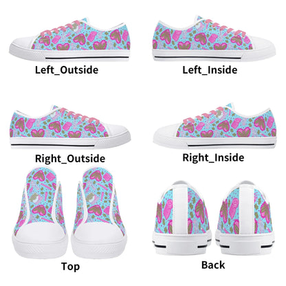 Puff Puff Play Low Top Sneakers - Puppy's Aesthetics