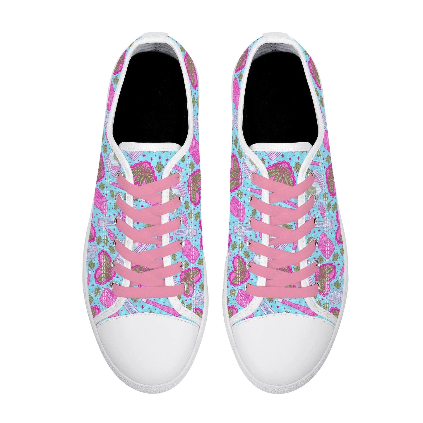 Puff Puff Play Low Top Sneakers - Puppy's Aesthetics