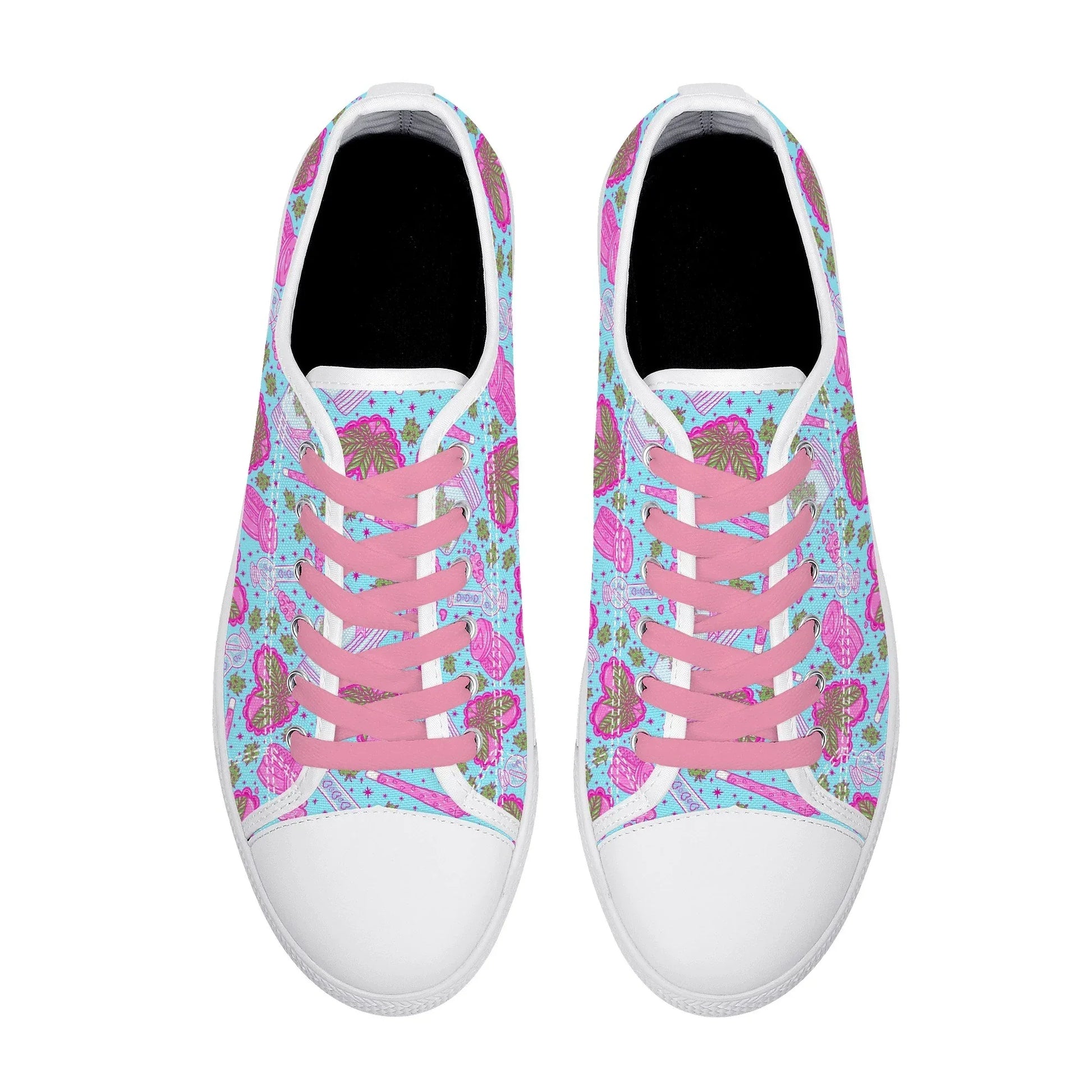 Puff Puff Play Low Top Sneakers - Puppy's Aesthetics