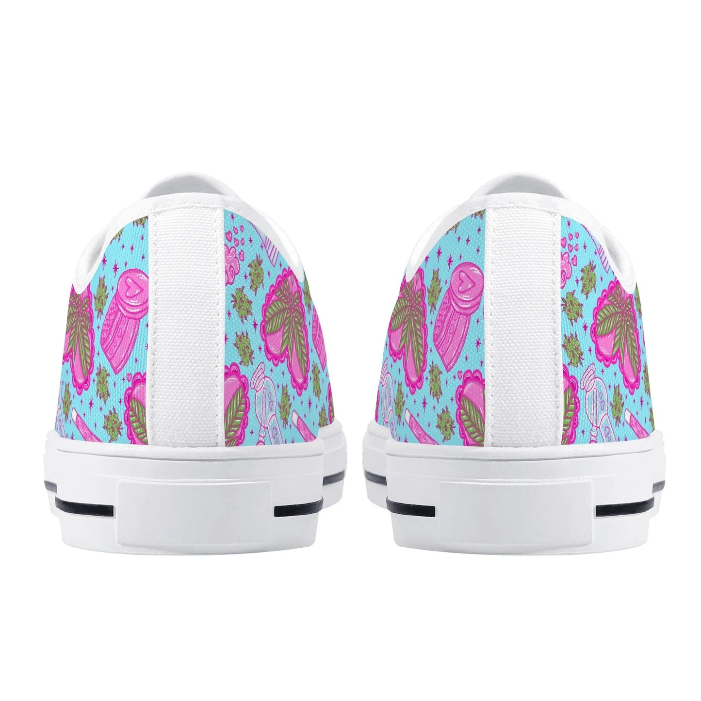 Puff Puff Play Low Top Sneakers - Puppy's Aesthetics