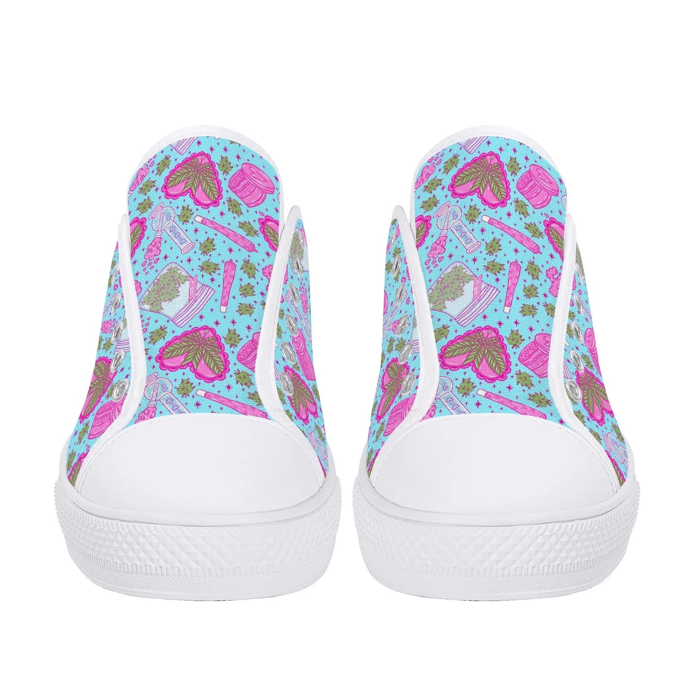 Puff Puff Play Low Top Sneakers - Puppy's Aesthetics