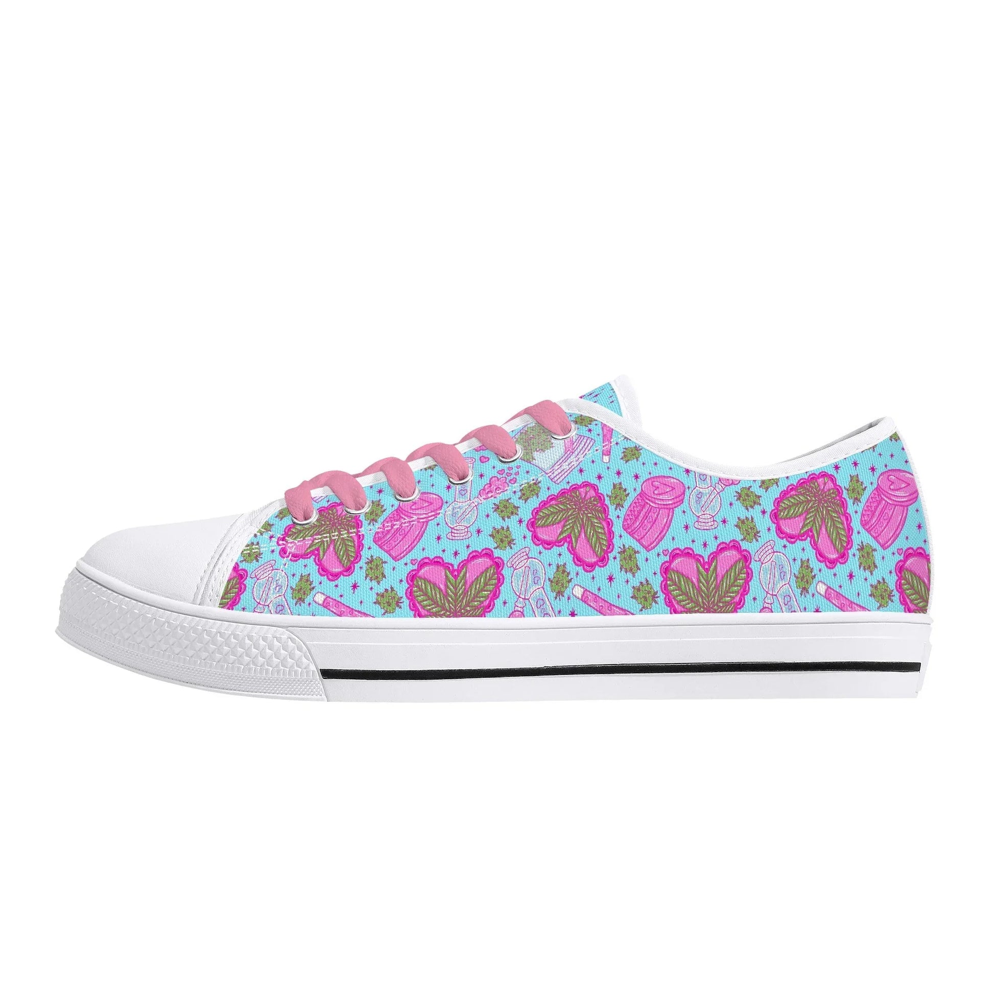Puff Puff Play Low Top Sneakers - Puppy's Aesthetics