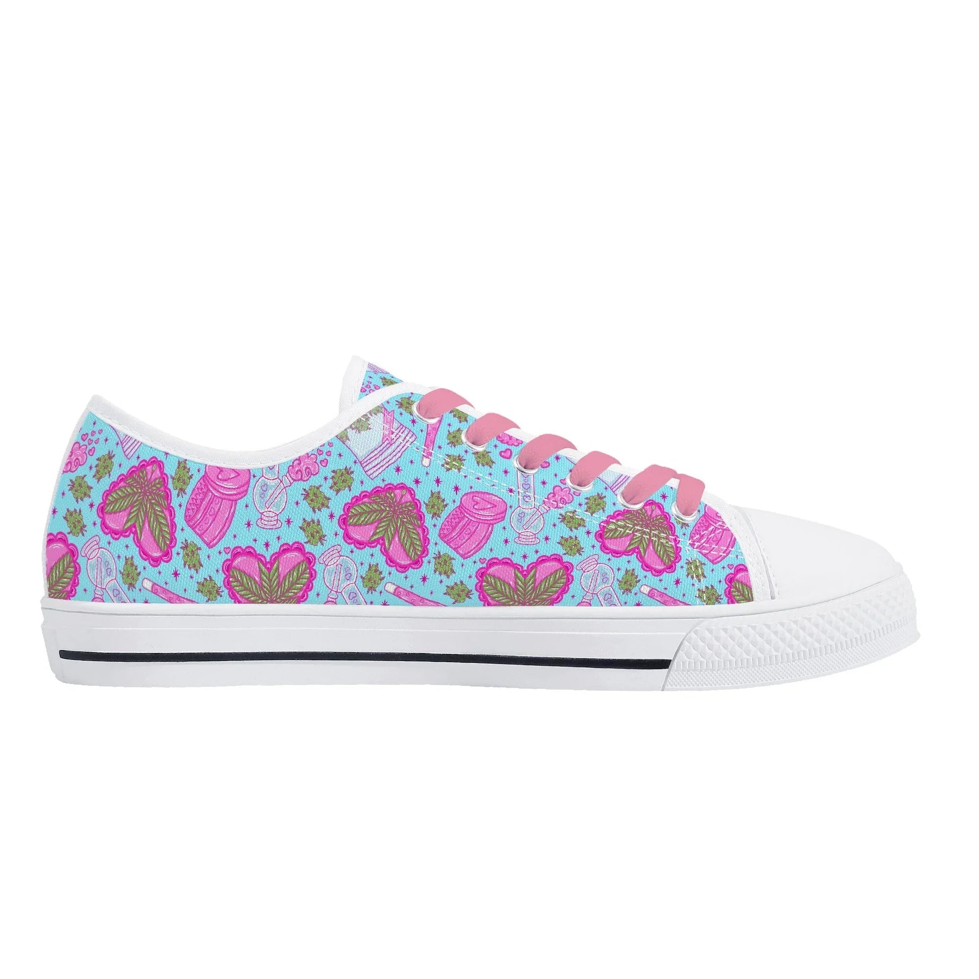 Puff Puff Play Low Top Sneakers - Puppy's Aesthetics