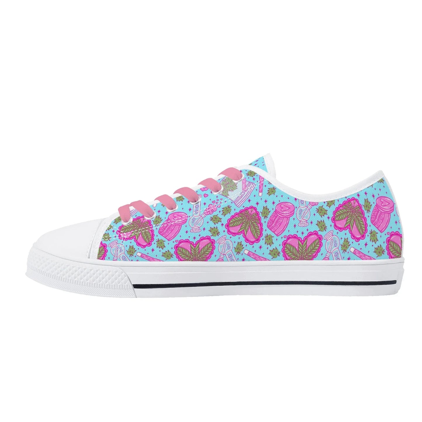 Puff Puff Play Low Top Sneakers - Puppy's Aesthetics