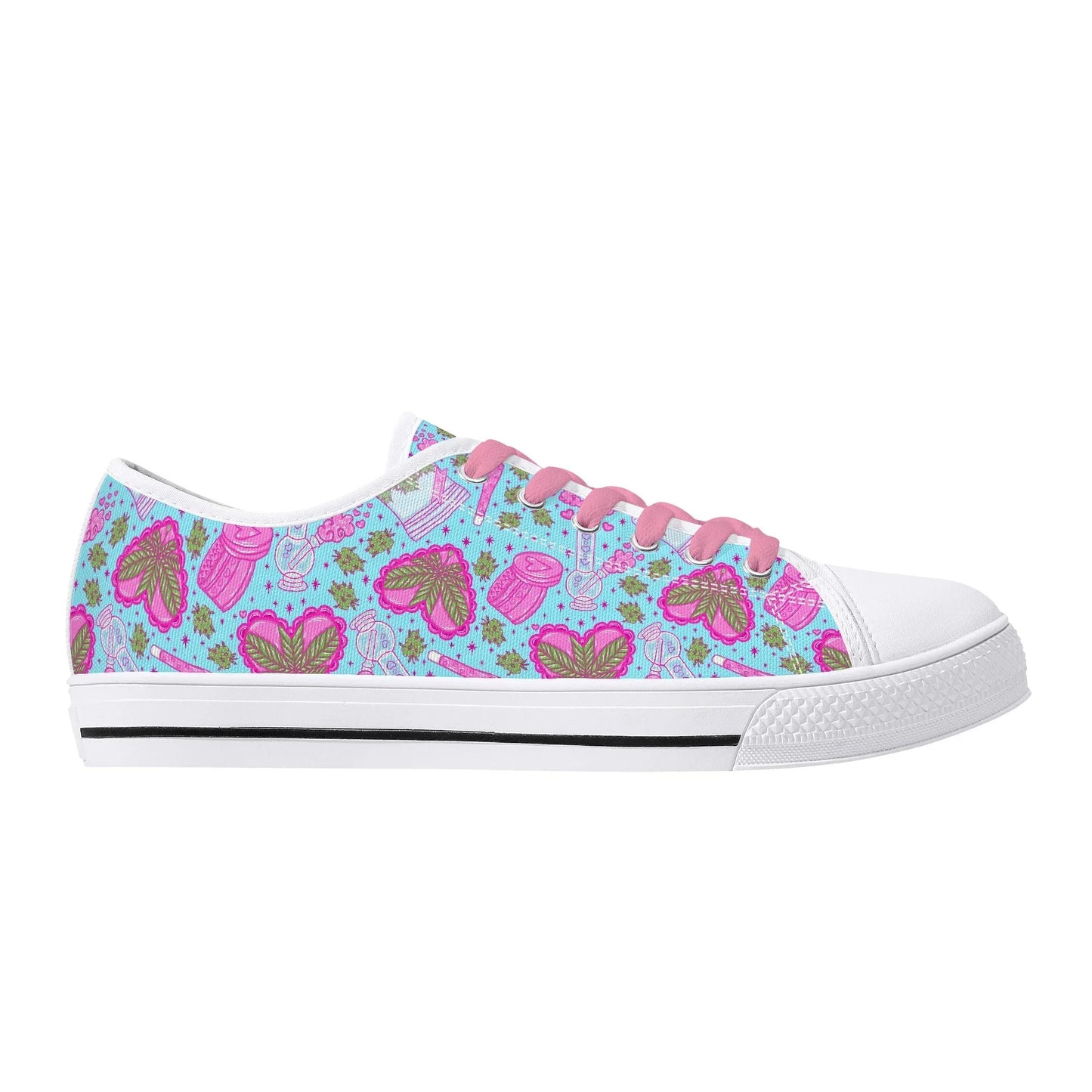 Puff Puff Play Low Top Sneakers - Puppy's Aesthetics