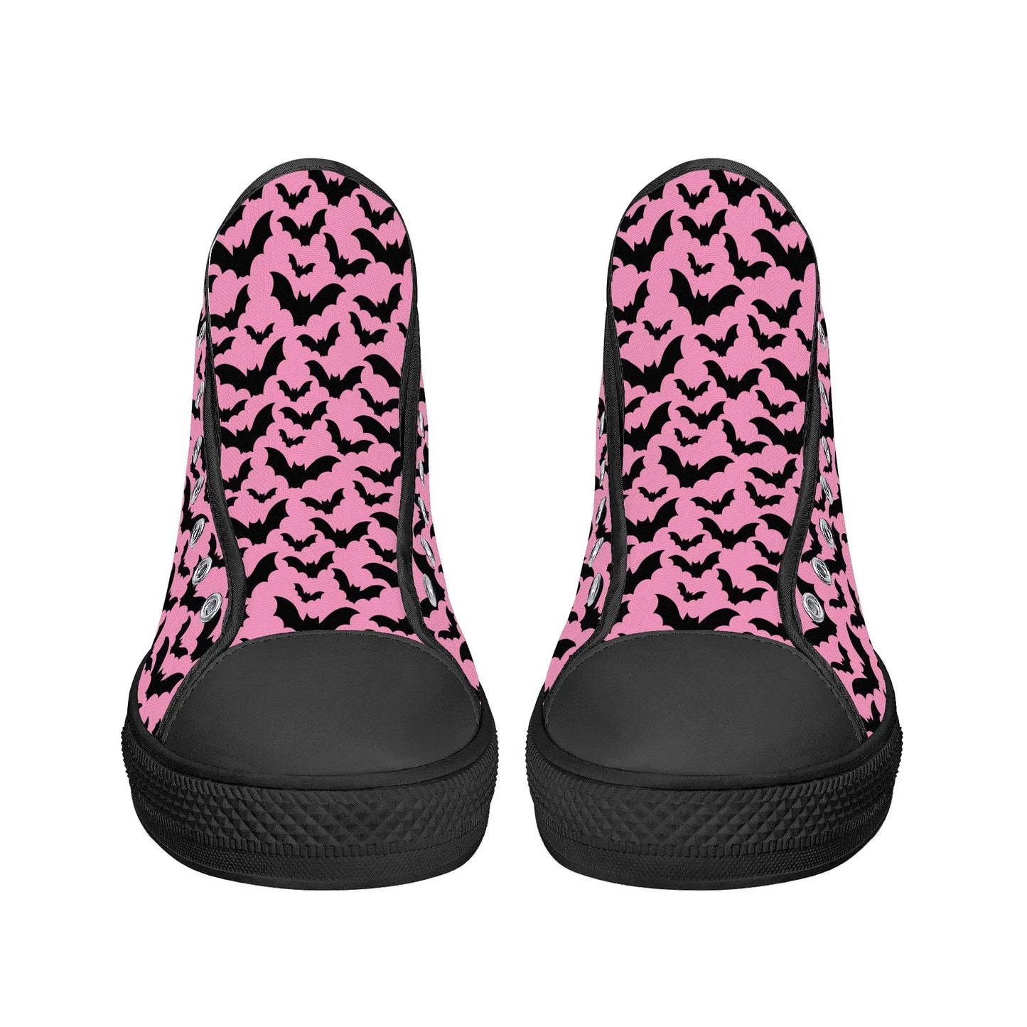 Midnight Flutter Unisex High Top Canvas Shoes - Puppy's Aesthetics