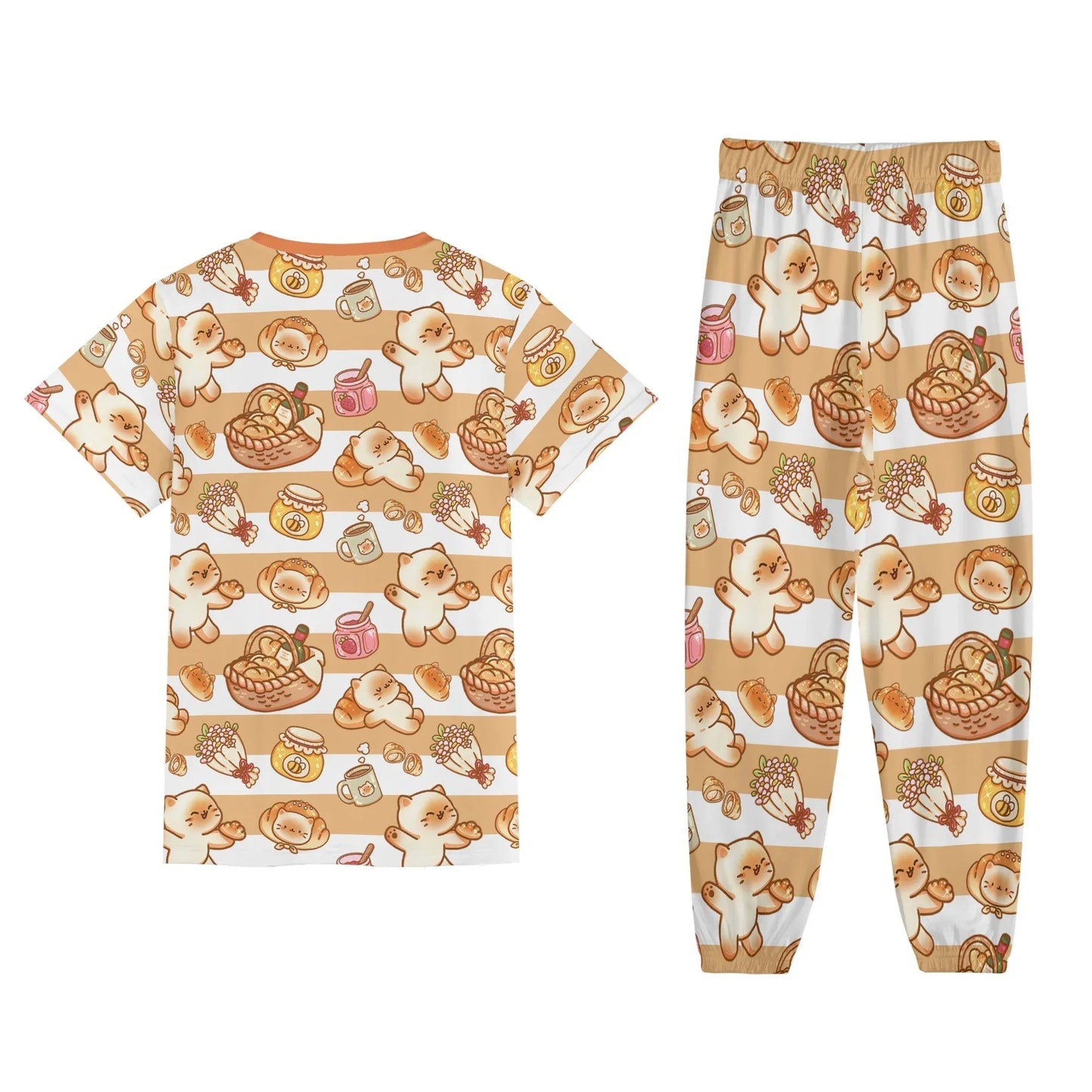 Jam Picnic Kitten Unisex Jammies - Puppy's Aesthetics