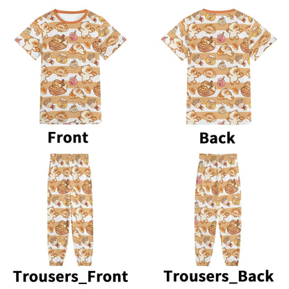 Jam Picnic Kitten Unisex Jammies - Puppy's Aesthetics