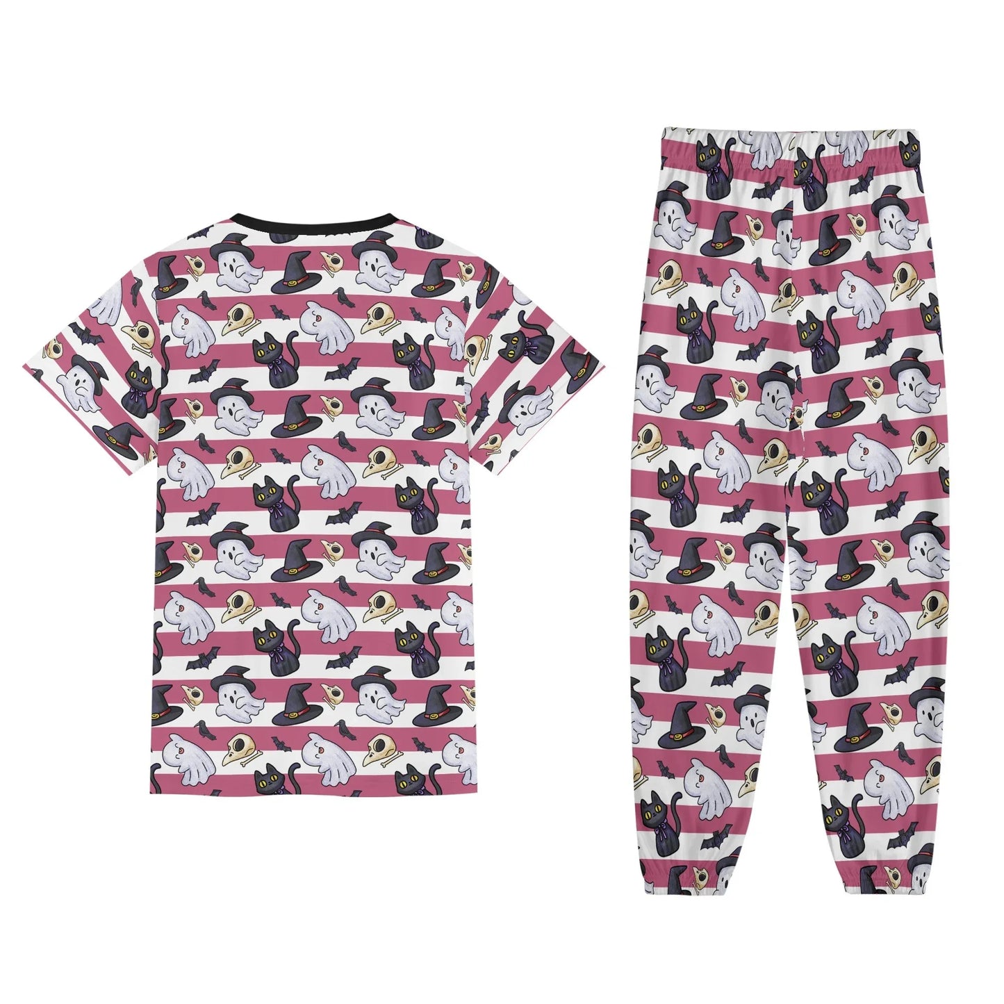 Haunted Whiskers Unisex Jammies - Puppy's Aesthetics