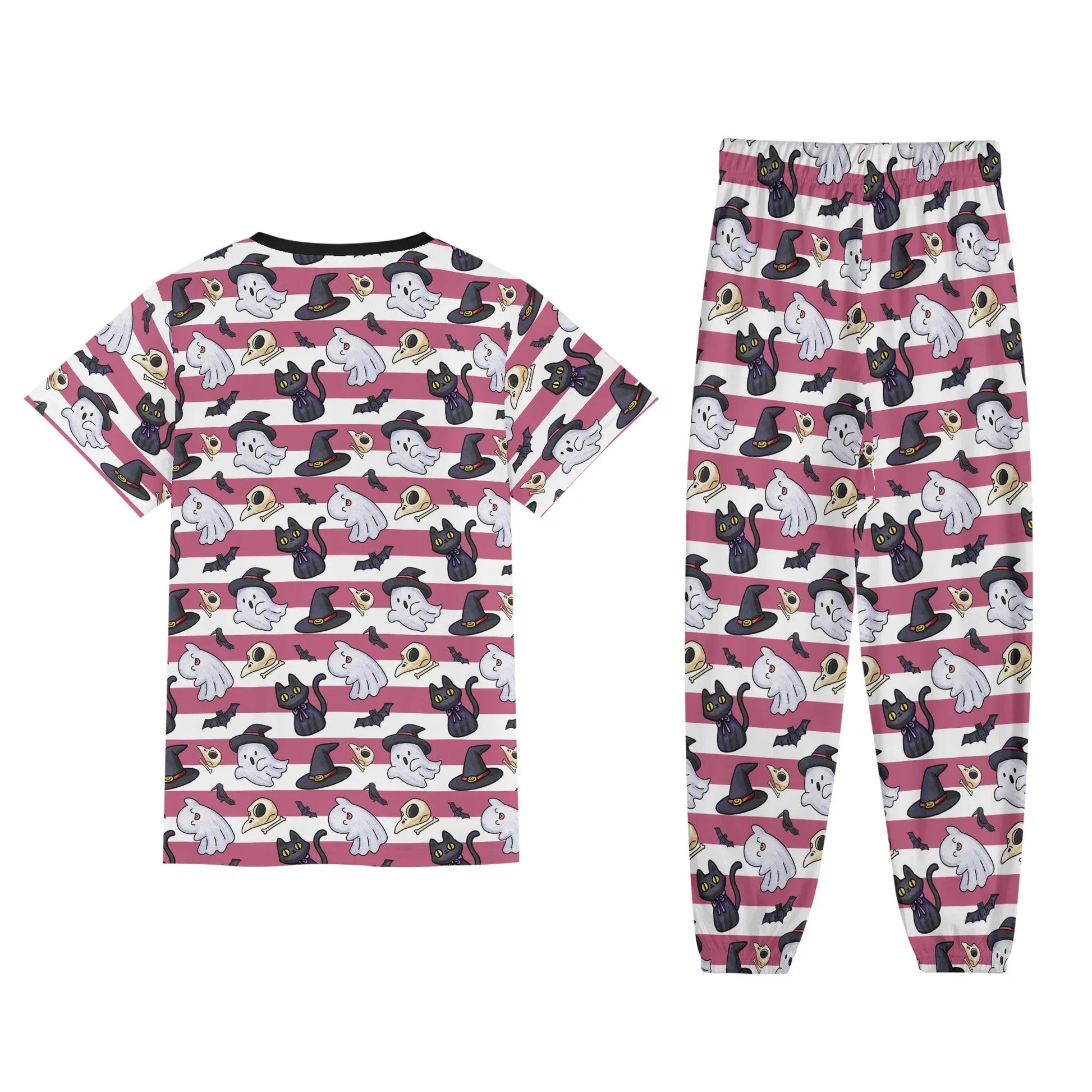 Haunted Whiskers Unisex Jammies - Puppy's Aesthetics