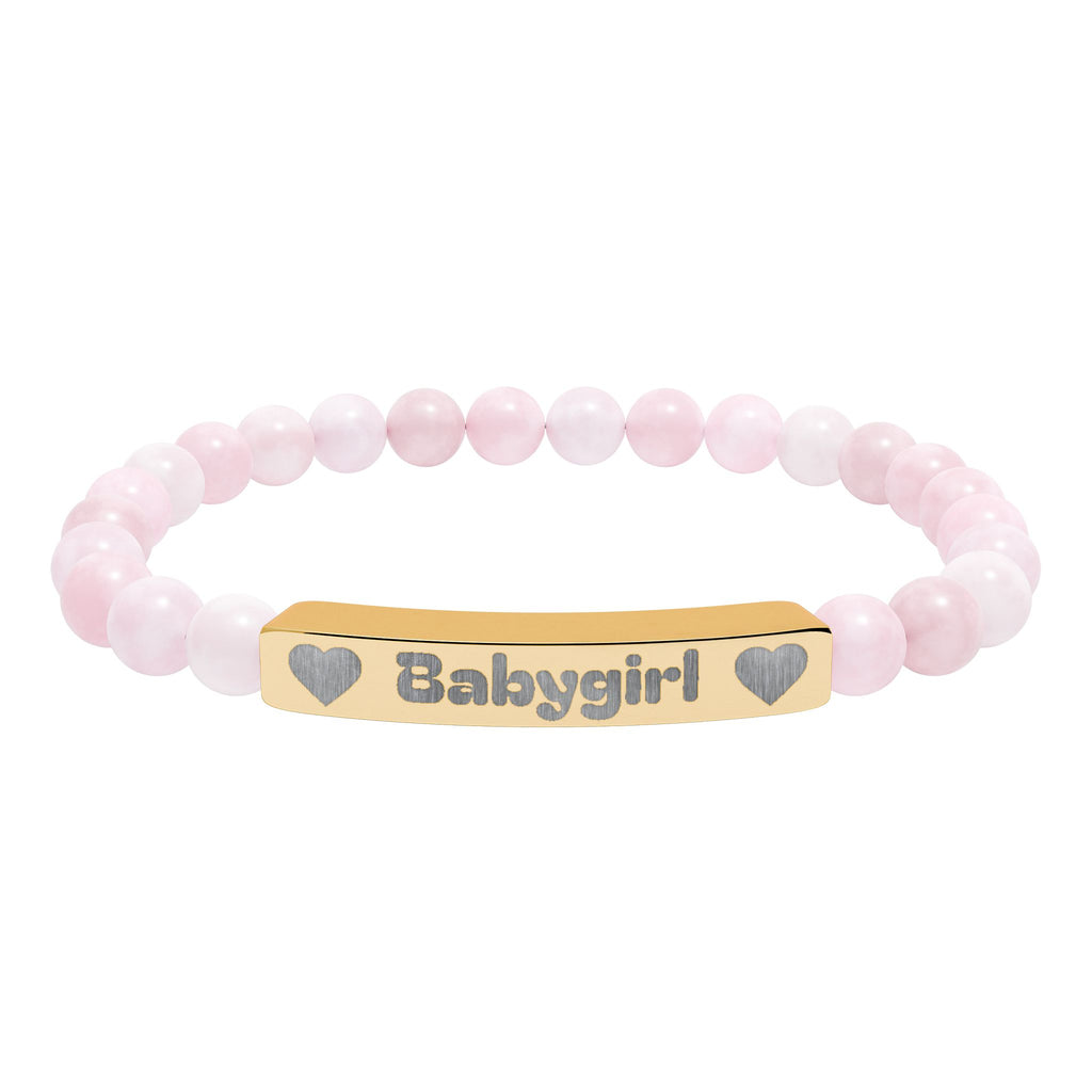 Babygirl Natural Stone Bracelet (Colors)