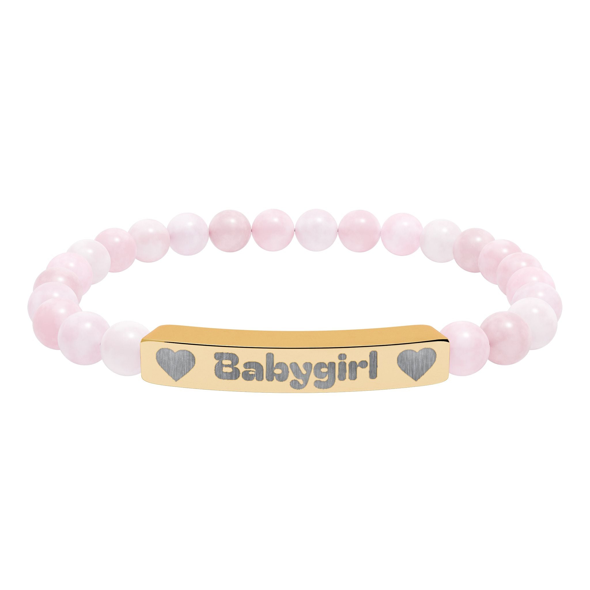 Babygirl Natural Stone Bracelet (Colors)
