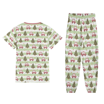 Lil Tree Cruiser Unisex Jammies - Puppy's Aesthetics