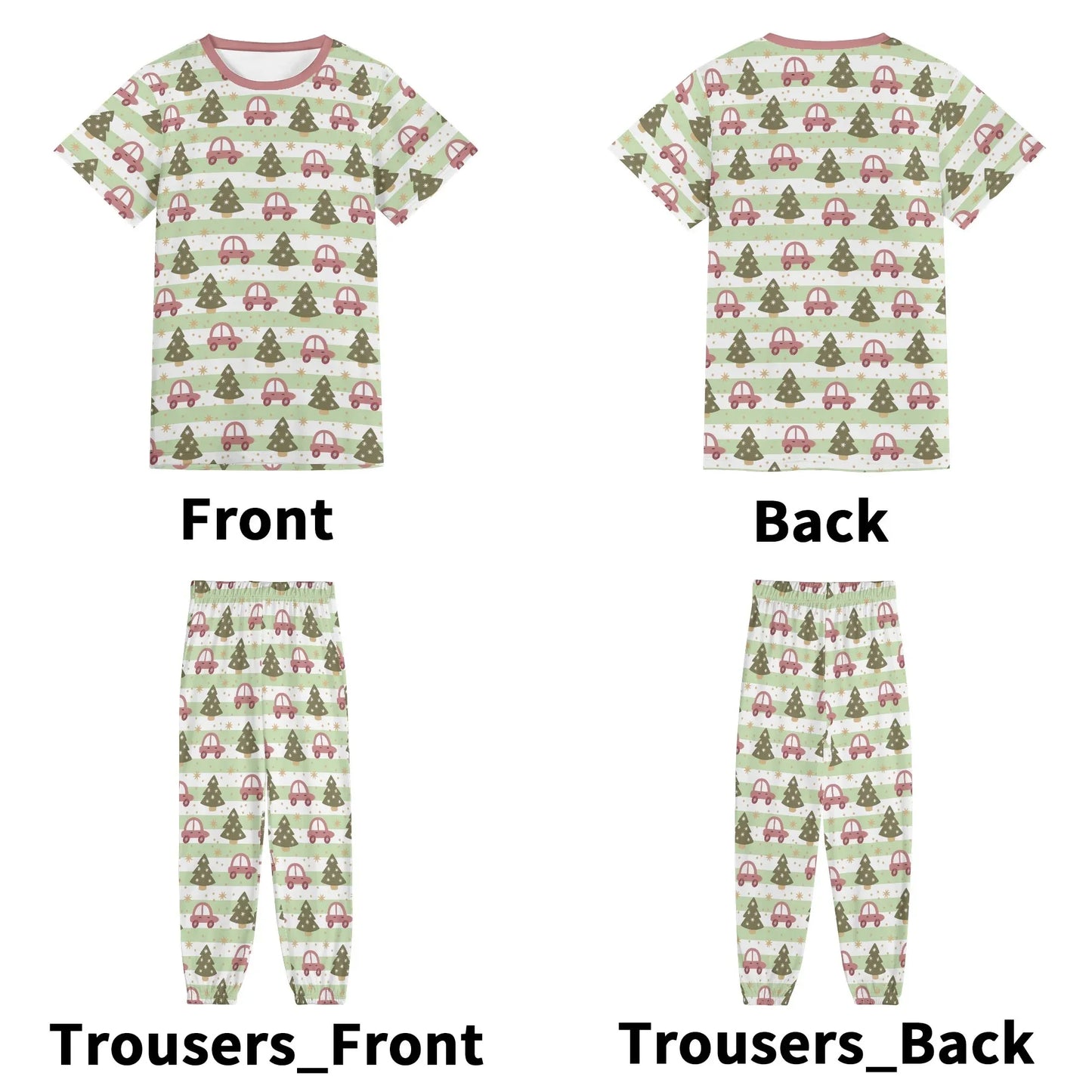 Lil Tree Cruiser Unisex Jammies - Puppy's Aesthetics