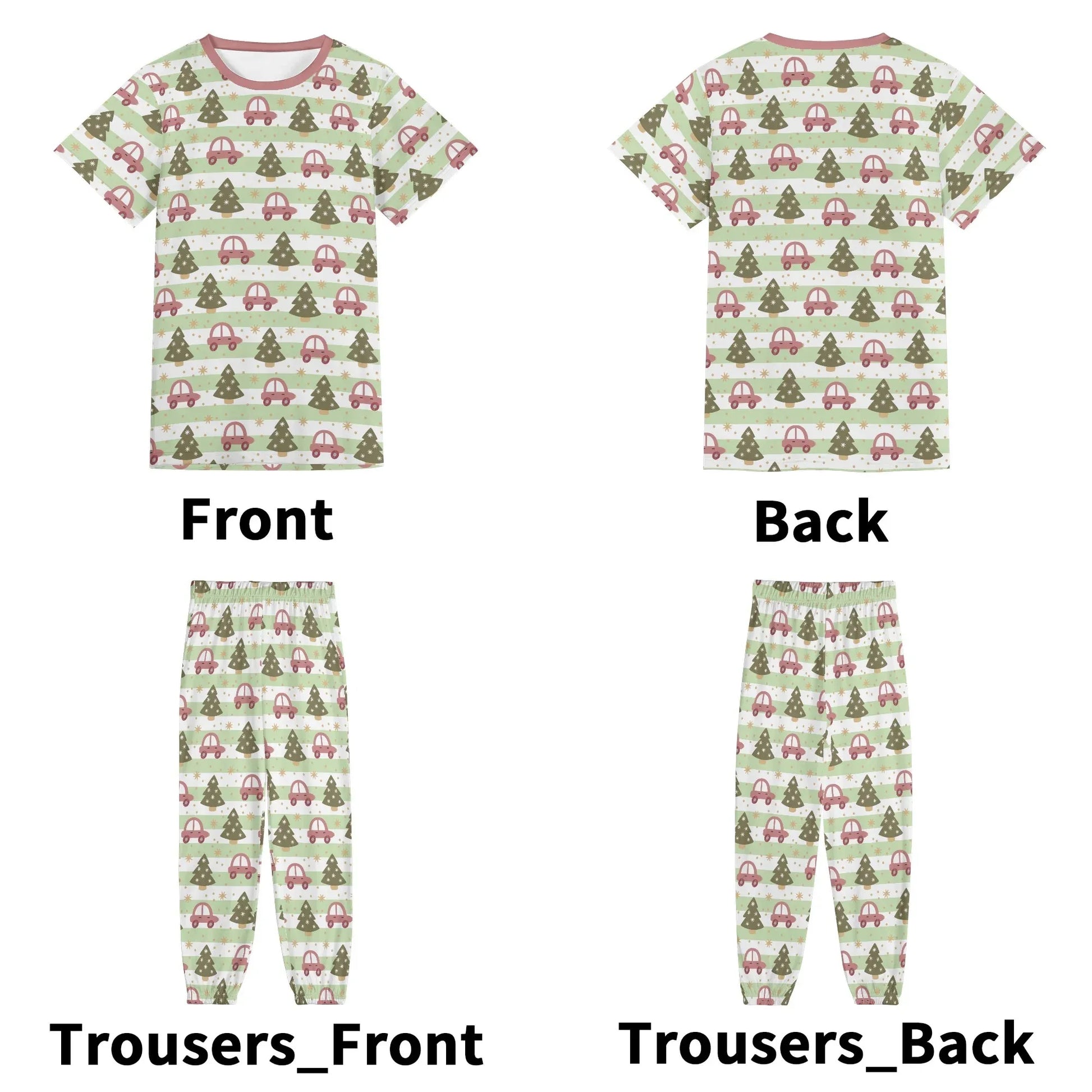 Lil Tree Cruiser Unisex Jammies - Puppy's Aesthetics