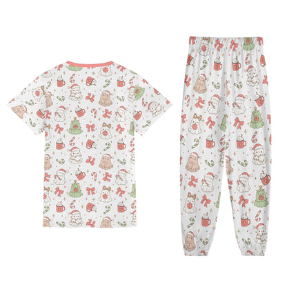 Ghostly Holiday Unisex Jammies - Puppy's Aesthetics