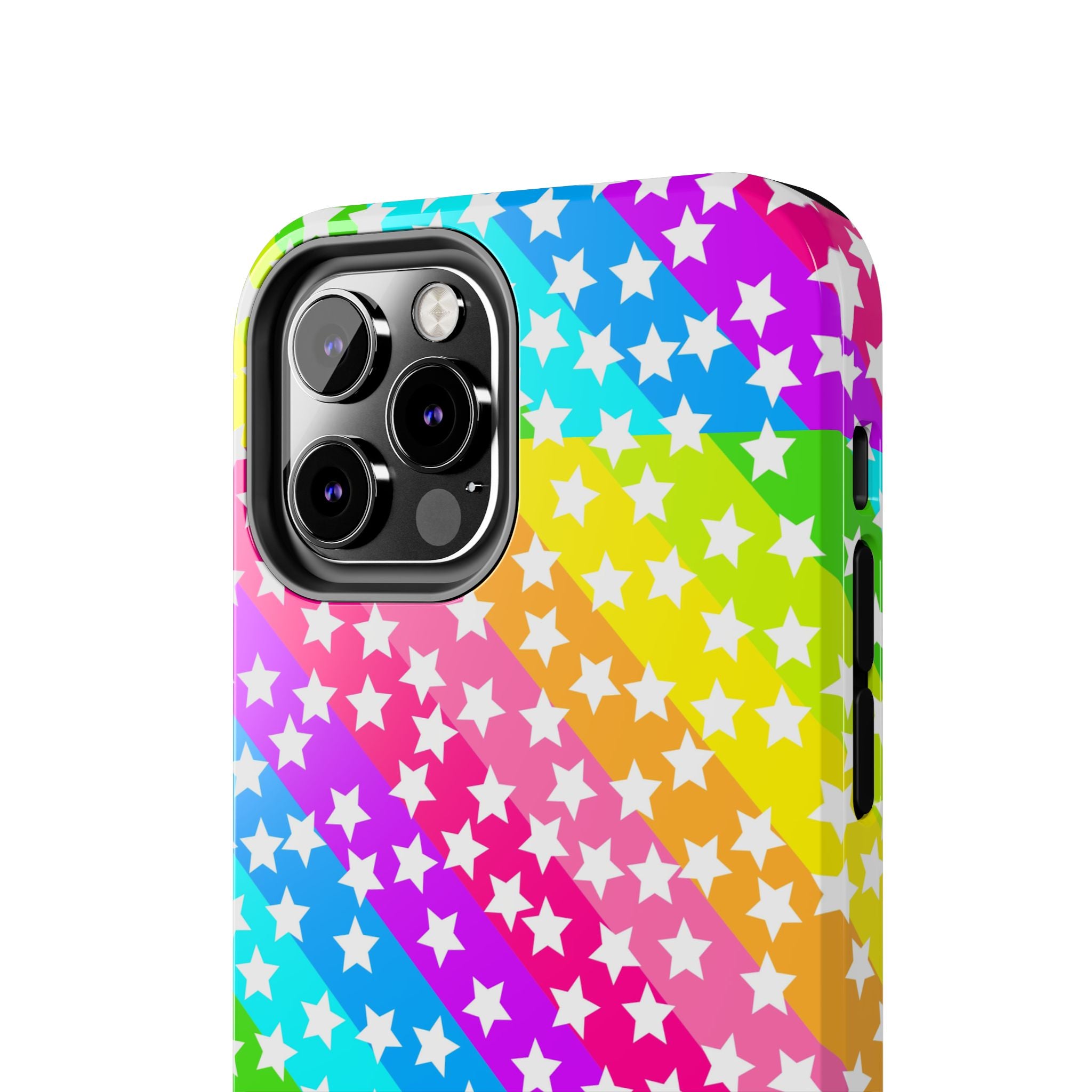 Starry Sprinkle Rainbow Tough iPhone Case
