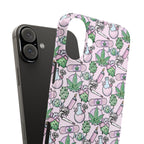 Cute Cannabis iPhone Slim Case