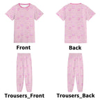 Pixel Hearts Unisex Jammies - Puppy's Aesthetics