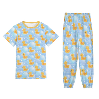 Bubble Duckies Unisex Jammies - Puppy's Aesthetics