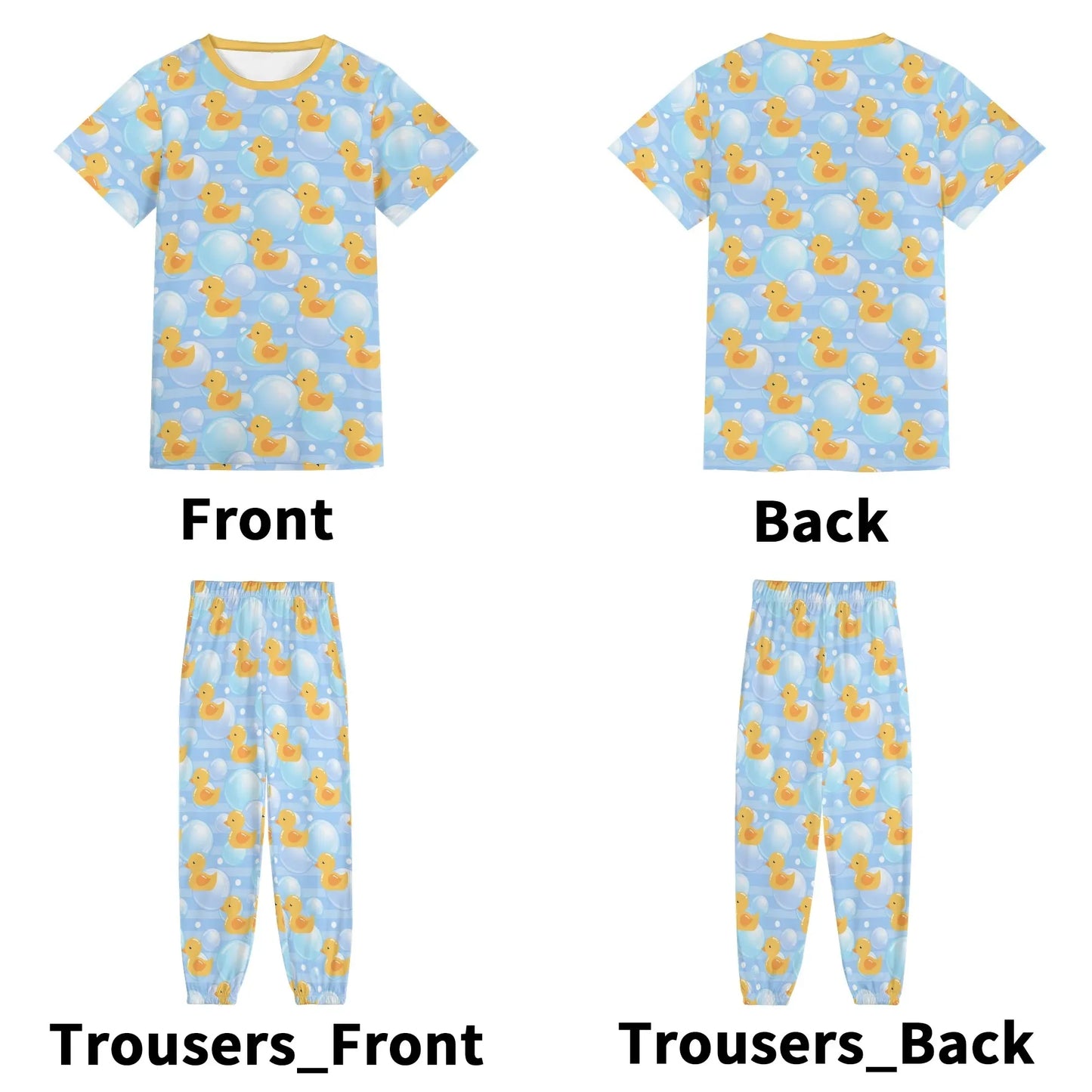Bubble Duckies Unisex Jammies - Puppy's Aesthetics