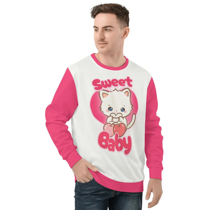 Sweet Cherry Kitty Play Sweater - Puppy's Aesthetics
