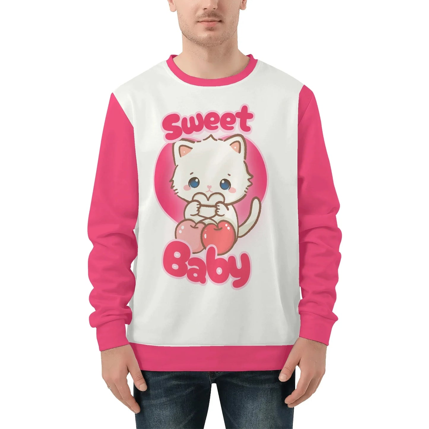 Sweet Cherry Kitty Play Sweater - Puppy's Aesthetics
