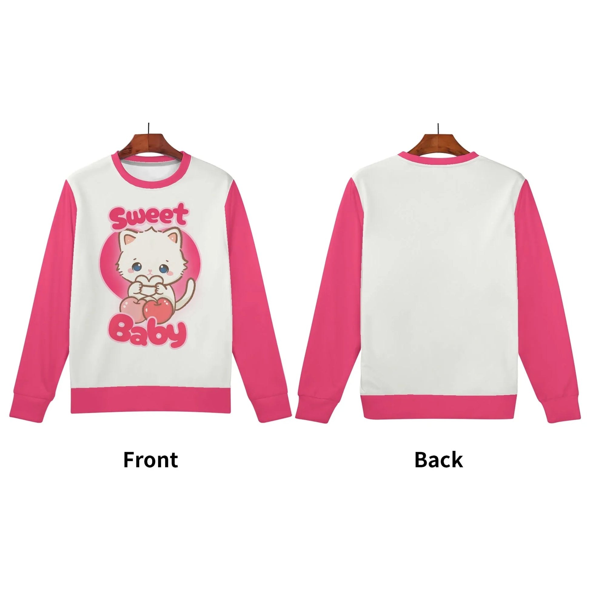 Sweet Cherry Kitty Play Sweater - Puppy's Aesthetics