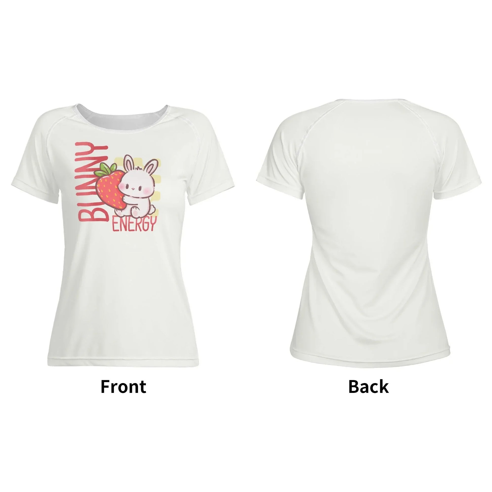 Bunny Energy Soft Fit Tee - Puppy's Aesthetics