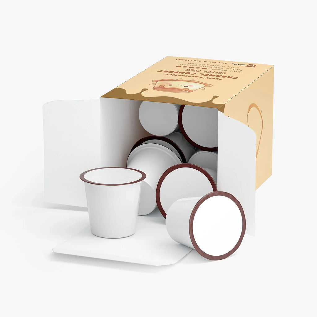 Molten Caramel Coffee Pods (Dark Roast) - Puppy's Aesthetics
