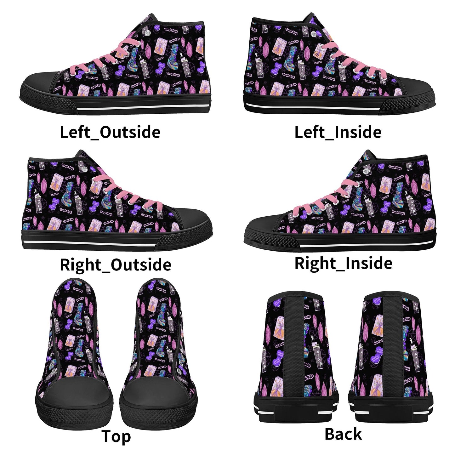 Spellbound Brat Unisex Canvas High Tops