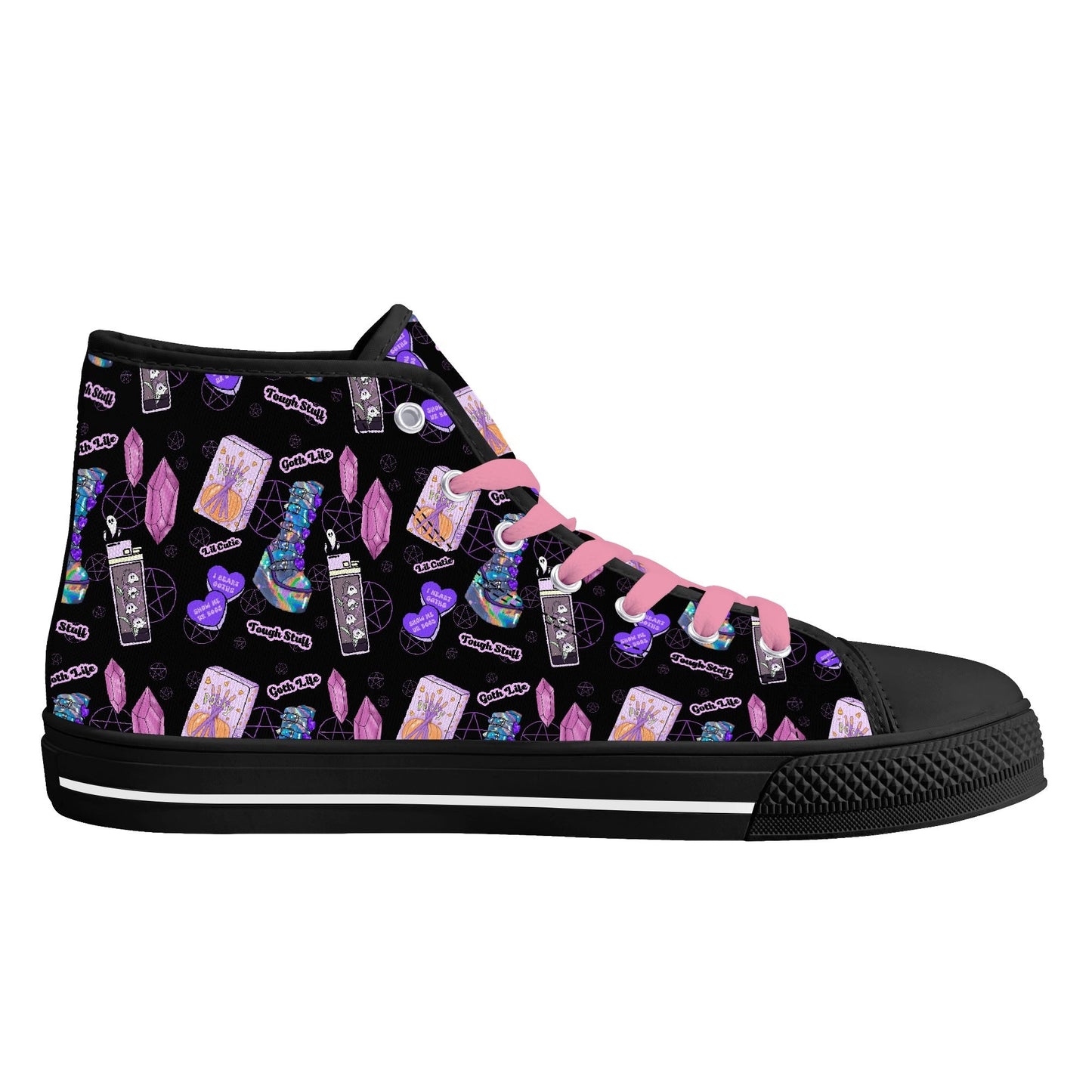 Spellbound Brat Unisex Canvas High Tops