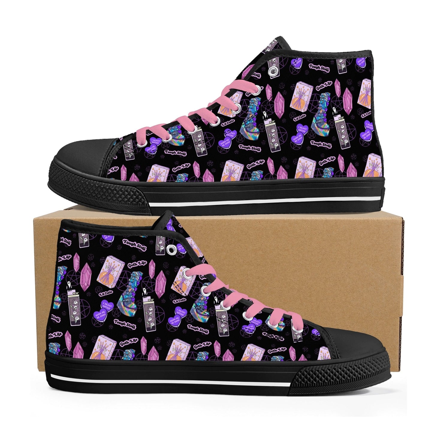 Spellbound Brat Unisex Canvas High Tops
