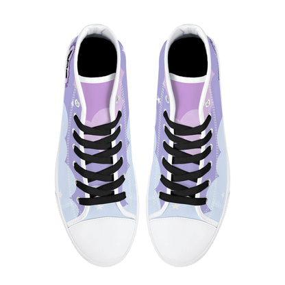 Bite Me Bat Heart Unisex High Tops