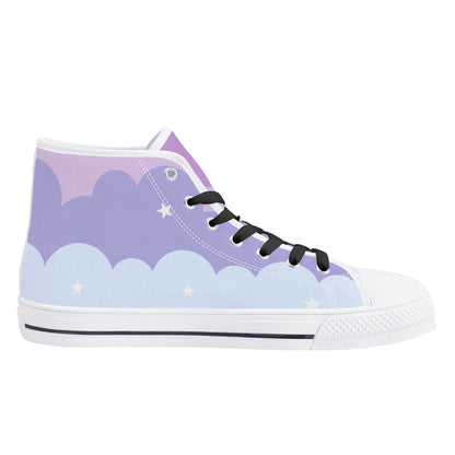 Bite Me Bat Heart Unisex High Tops